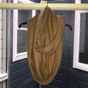Tan infinity scarf